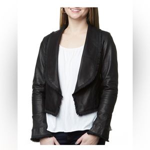 Sarah Stewart Camille leather jacket